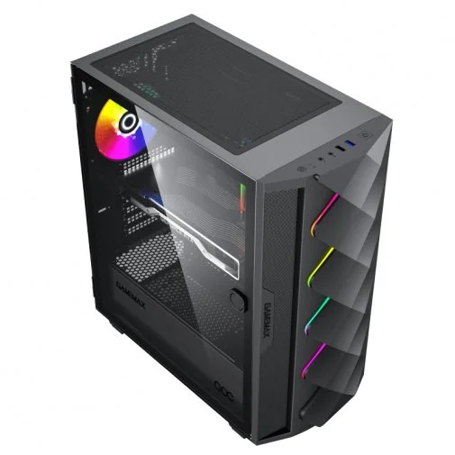 Фото: Корпус Gamemax Diamond COC BK Black with window № 11 | KTC
