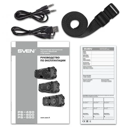 Фото: Акустика для вечірок Sven PS-500 Black (00410091) № 17 | KTC