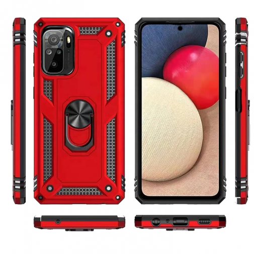  Чохол BeCover for Xiaomi Redmi Note 10 Pro - Military Red (706133)