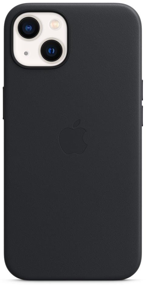 Чохол Apple for iPhone 13 - Leather Case with MagSafe Midnight (MM183)