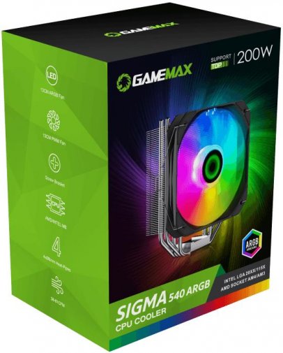  Кулер Gamemax Sigma 540 ARGB