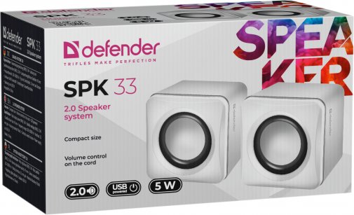 Колонки Defender SPK 33 White (65631)