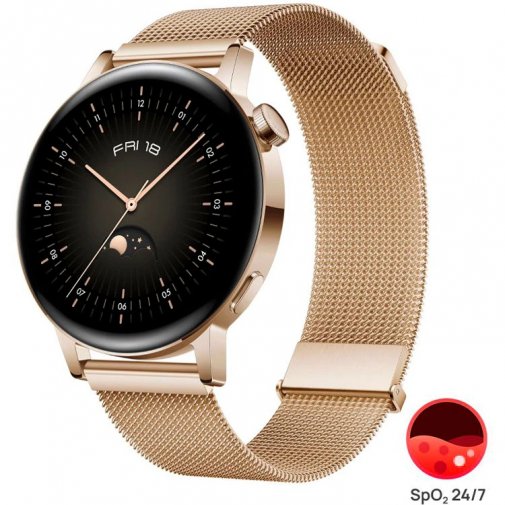 Смарт годинник Huawei Watch GT3 42mm Elegant Gold (55027151)