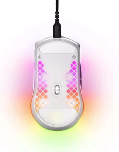 Фото: Миша SteelSeries Aerox 3 USB White (62603) № 9 | KTC