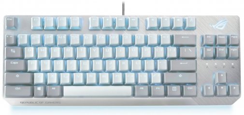 Клавіатура ASUS ROG Scope NX TKL USB Moonlight White (90MP02B6-BKRA00)