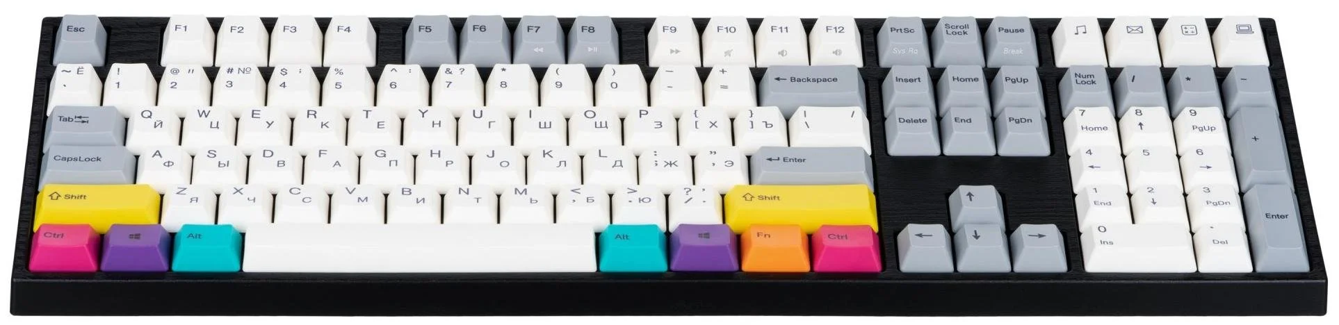 Фото: Клавіатура Varmilo MA108M V2 CMYK EC Rose V2 RU (A36A024B0A3A06A007) № 12 | KTC
