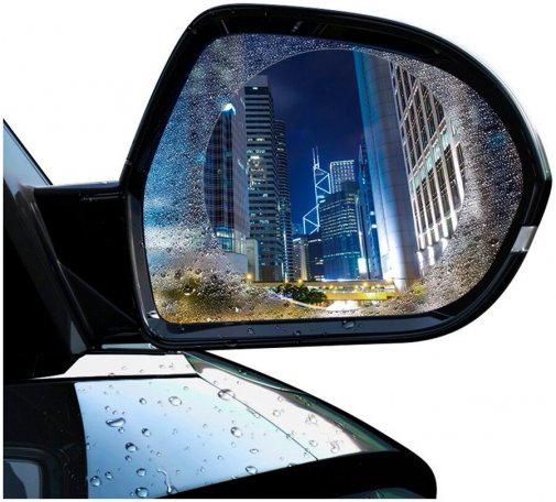 Плівка для дзеркала Baseus 0.15mm Rainproof Film for Car Rear-View Mirror (Round 2 pcs/pack 95*95mm) (SGFY-B02)