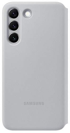 Чохол Samsung for Galaxy S22 - Smart LED View Cover Light Gray (EF-NS901PJEGRU)