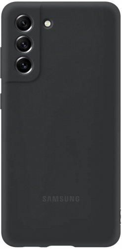 Чохол Samsung for Galaxy S21 FE - Silicone Cover Dark Gray (EF-PG990TBEGRU)