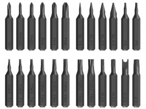 Фото: Набір викруток Xiaomi Precision Screwdriver 24-in-1 (DZN4020CN\BHR4680GL) № 11 | KTC