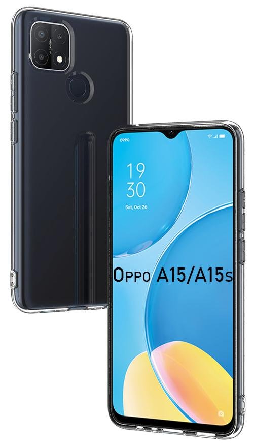 Чохол BeCover for Oppo A15/A15s - Transparancy (707228)