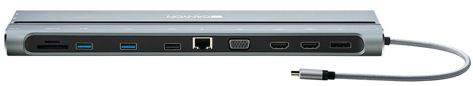 USB-хаб Canyon DS-9 Gray (CNS-HDS09B)
