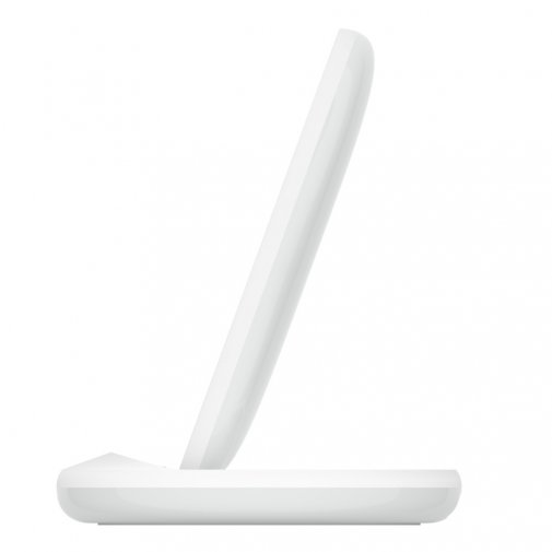 Зарядний пристрій Belkin Stand Wireless Charging Qi 15W White (WIB002VFWH)