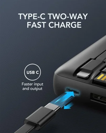Фото: Батарея універсальна Veger C20 20000mAh Black (C20 Black) № 12 | KTC