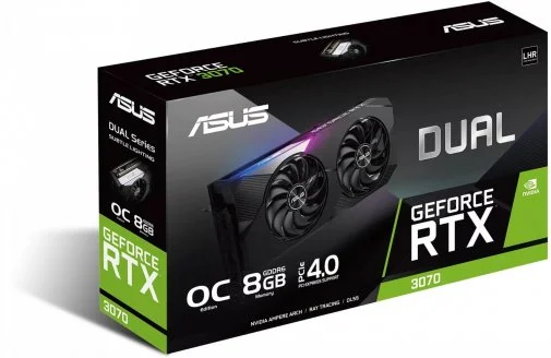 Фото: Відеокарта ASUS RTX 3070 Dual V2 OC Edition (DUAL-RTX3070-O8G-V2) № 9 | KTC