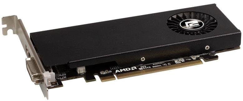 Відеокарта PowerColor RX 550 Red Dragon Low Profile (AXRX 550 4GBD5-HLE)