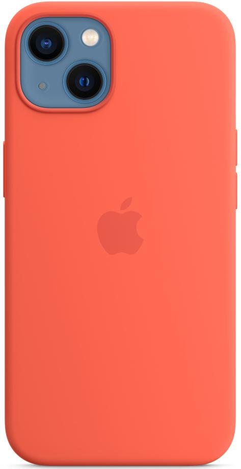 Чохол Apple for iPhone 13 - Silicone Case with MagSafe Nectarine (MN643)