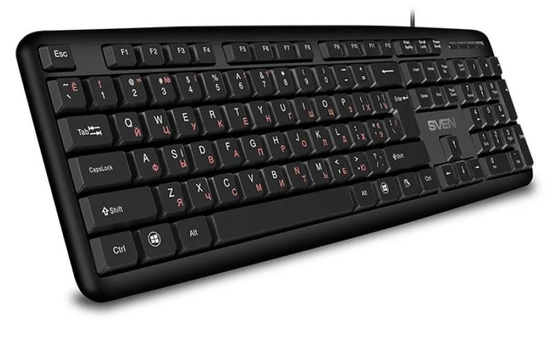 Фото: Клавіатура мультимедійна Sven KB-S230 Black № 8 | KTC