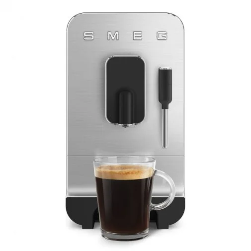 Фото: Кавомашина Smeg Retro Style Matte Black (BCC02BLMEU) № 23 | KTC