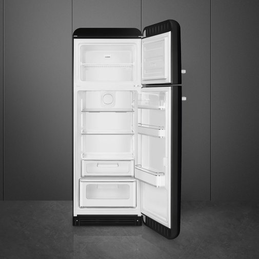 Холодильник дводверний Smeg Retro Style Black (FAB30RBL5)