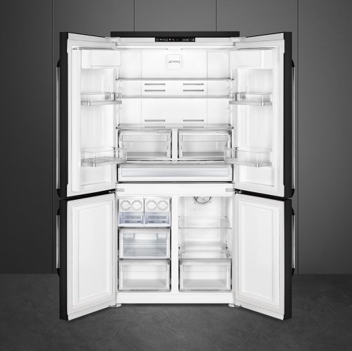 Холодильник Side by Side Smeg Victoria Black (FQ960BL5)