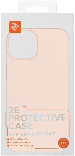 Чохол 2E for Apple iPhone 13 - Basic Liquid Silicone Sand Pink (2E-IPH-13-OCLS-RP)