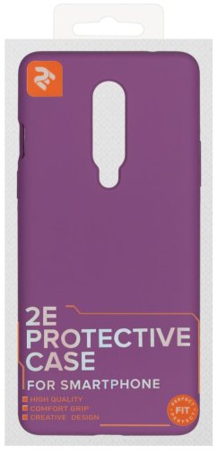 Чохол 2E for OnePlus 8 IN2013 - Basic Solid Silicon Purple (2E-OP-8-OCLS-PR)