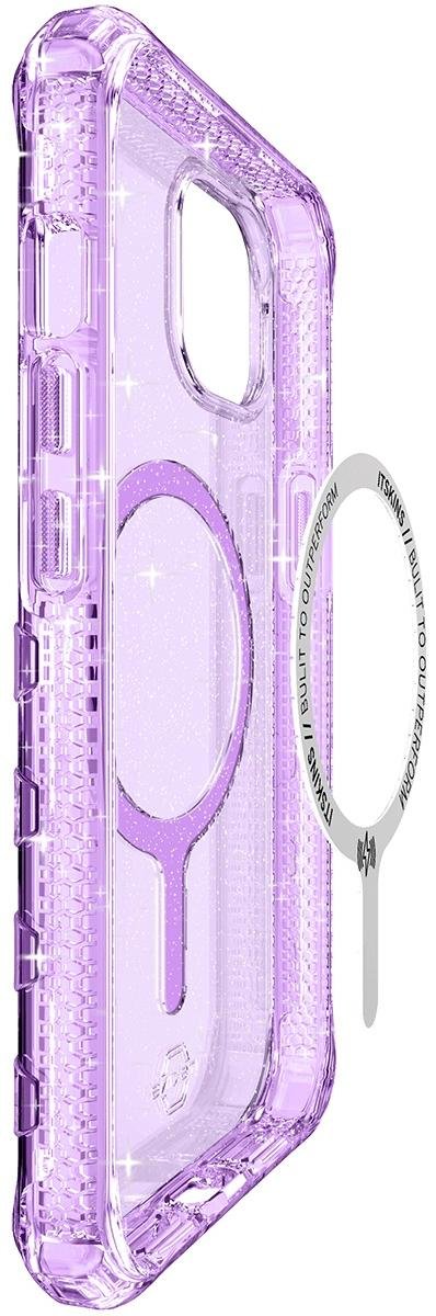 Чохол iTSkins for iPhone 14 Plus SUPREME R SPARK with MagSafe Spark Light Purple (AP4R-MGSPA-SPLP)