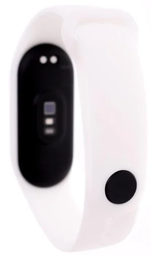 Фото: Ремінець Climber for Xiaomi Mi Band 7 - Silicone Solid Wristbandr White № 4 | KTC