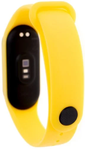 Фото: Ремінець Climber for Xiaomi Mi Band 7 - Silicone Solid Wristbandr Yellow № 5 | KTC