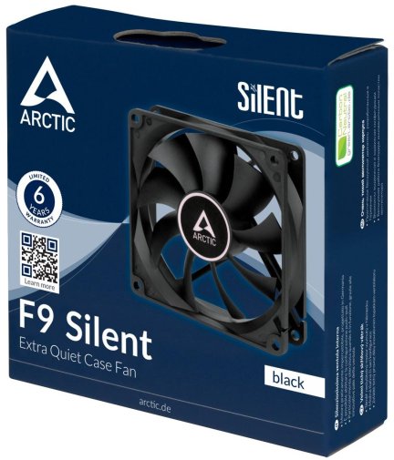 Вентилятор для корпуса Arctic F9 Silent Black (ACFAN00211A)