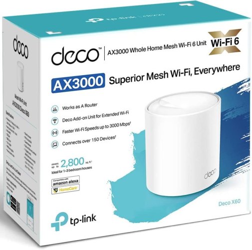 Wi-Fi система TP-Link Deco X60 (DECO X60(1-PACK))