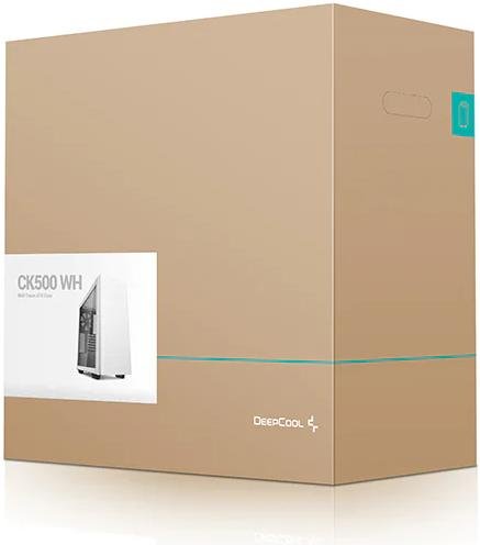 Корпус Deepcool CK500 White with window (CK500 WHITE)