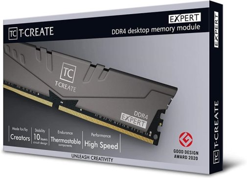 Оперативна пам’ять Team T-Create Expert Titanium Gray DDR4 2x8GB (TTCED416G3200HC16FDC01)