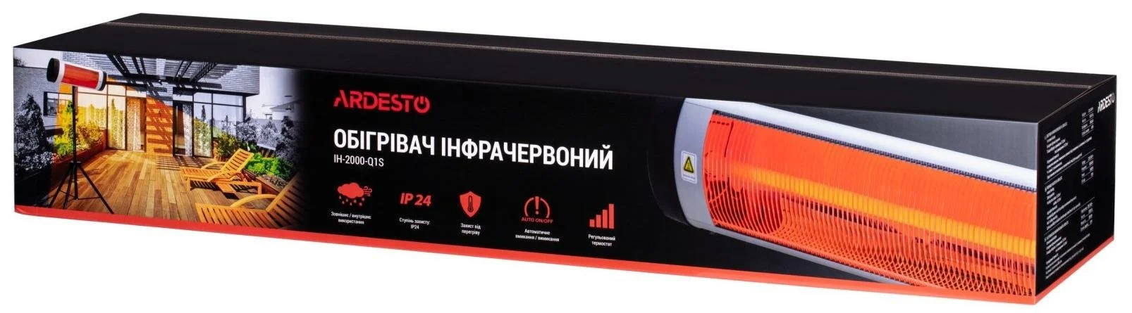 Фото: Інфрачервоний обігрівач Ardesto IH-2000-Q1S № 19 | KTC