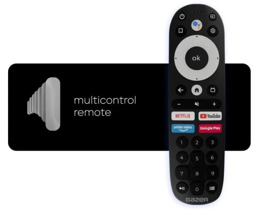 Фото: Телевізор Gazer TV43-FS3B (Android TV, Wi-Fi, 1920×1080) № 14 | KTC
