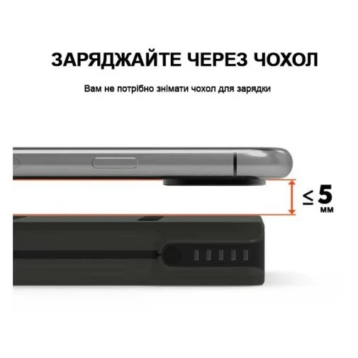 Фото: Батарея універсальна Griffin Reserve Wireless Charging 5000mAh Black (GP-023-BLK) № 18 | KTC