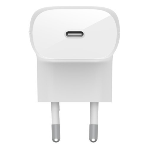 Зарядний пристрій Belkin Home Charger 30W White with Type-C/Lightning cable (WCA005VF1MWH-B5)