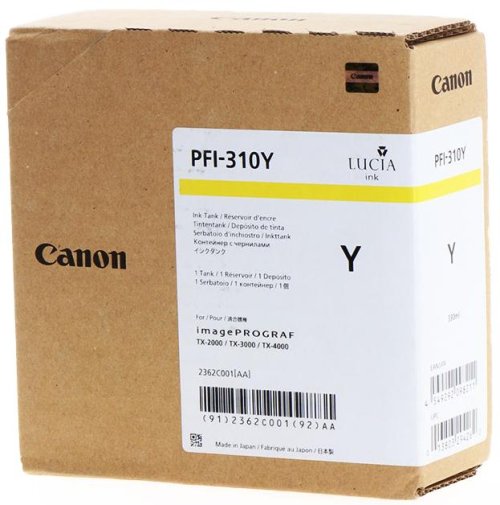 Картридж Canon PFI-310 Yellow (2362C001)