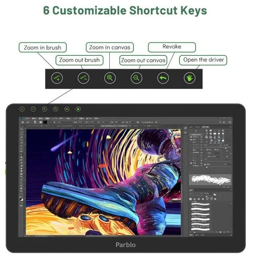 Фото: Графічний монітор Parblo Coast 16 Pro (COAST16PRO) № 14 | KTC