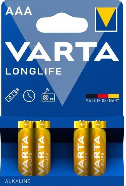 Батарейка Varta Longlife Power AAA BLI/4 (04903121414)