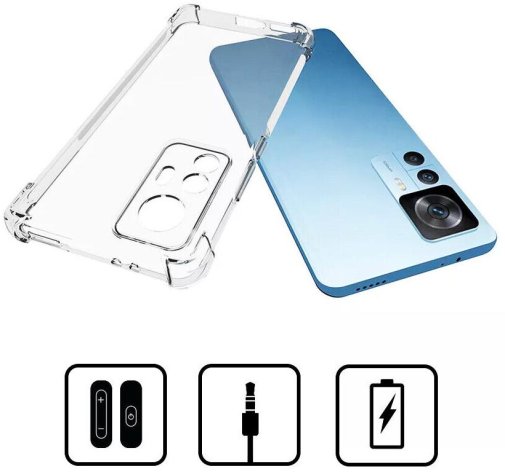 Чохол BeCover for Xiaomi 12T/12T Pro - Anti-Shock Clear (708910)