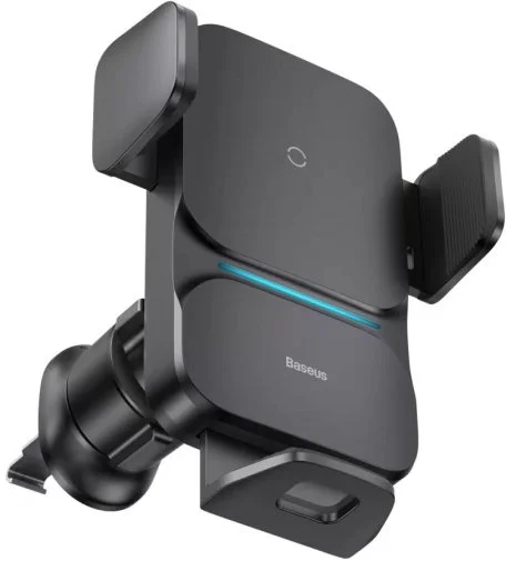 Фото: Кріплення для мобільного телефону Baseus Wisdom Auto Alignment 15W Black (CGZX000001) № 8 | KTC