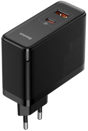Зарядний пристрій Baseus GaN5 Pro Fast Charger 100W Black (CCGP090201)