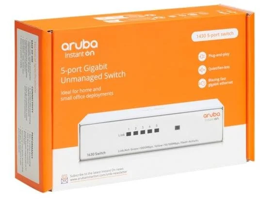 Фото: Комутатор HPE Aruba Instant On 1430 5G (R8R44A) № 6 | KTC