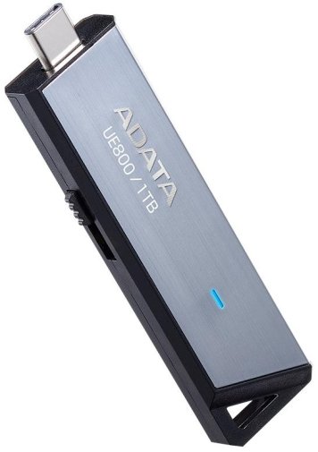 Флешка USB A-Data Elite UE800 128Tb Silver (AELI-UE800-1T-CSG)