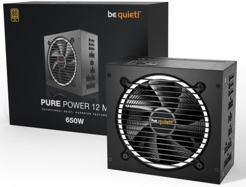 Блок живлення be quiet! 650W Pure Power (BN342)