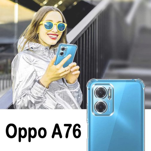 Чохол BeCover for Oppo A76/A96 - Anti-Shock Clear (707887)