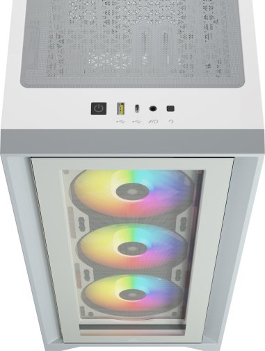 Корпус Corsair iCUE 4000X RGB White with window (CC-9011205-WW)