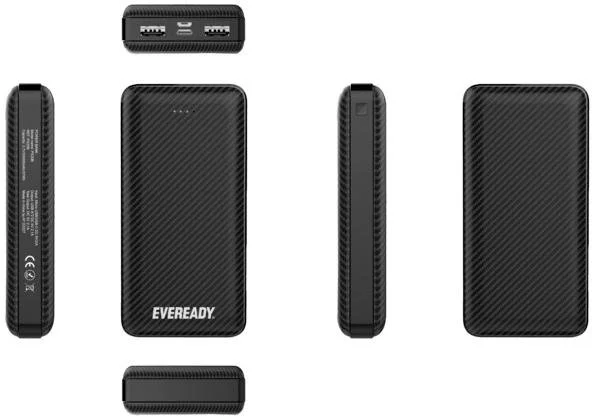 Фото: Батарея універсальна Eveready PX20B 20000mAh Black № 6 | KTC